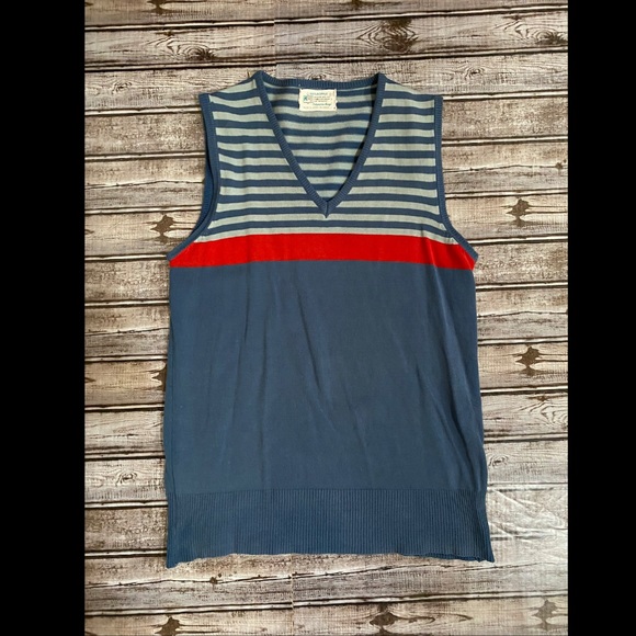 Mens Small Vintage Kmart Sweater Vest 